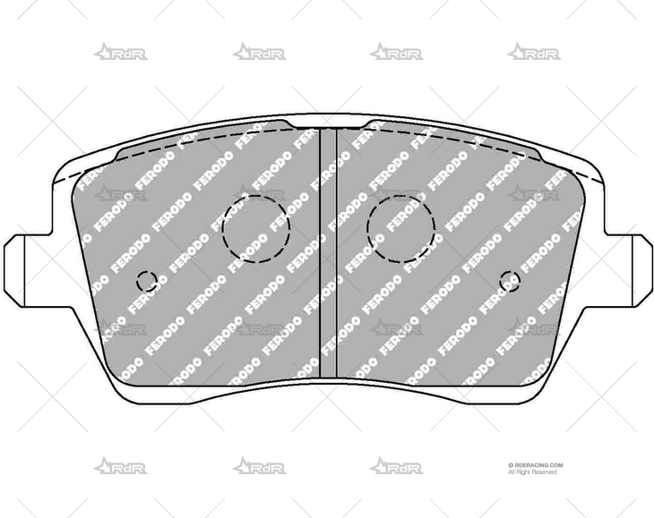 FERODO DS3000 DEL. SUZUKI SWIFT CUP FERODO