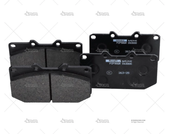 PASTILLAS DS3000 DEL.IMPREZA GT TURBO 3║ FERODO
