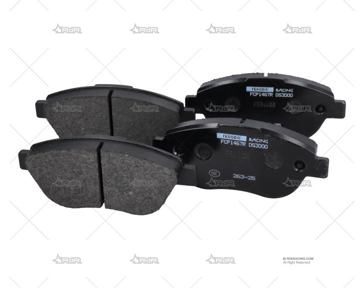 PASTILLAS DS3000 DEL.PEUGEOT 206RC/207RC FERODO
