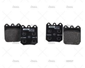 PASTILLAS DS3000 PINZA WILWOOD 2P FERODO