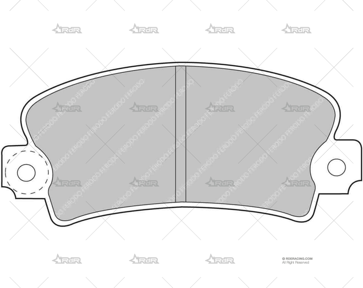 FERODO DS3000 R-5 ALPINE / CITROEN VISA FERODO