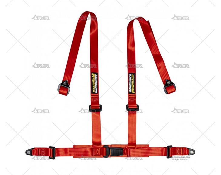 ARNES 4 PUNTOS MUDRIVER TRACK DAY ROJO MUDRIVER