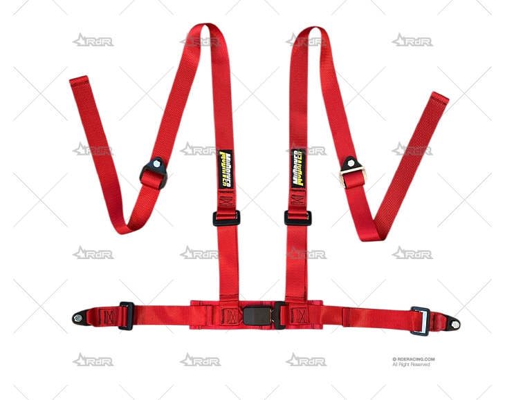 ARNES 4 PUNTOS TRACK DAY ROJO MUDRIVER