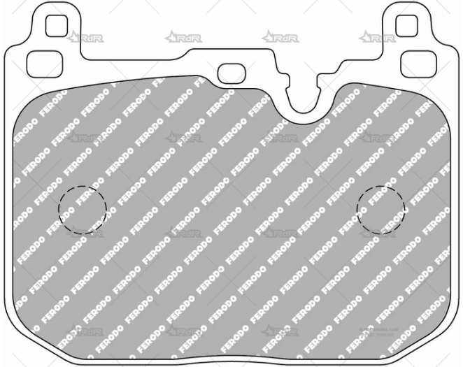 FERODO DSUNO DEL. M2/M4 PINZA BREMBO FERODO
