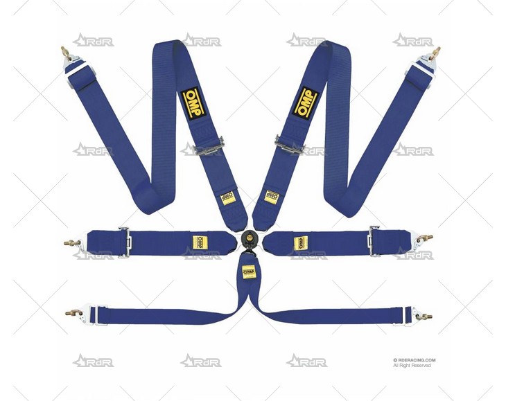 ARNES 6 PUNTOS 3"/3" FIA AZUL (2013) OMP