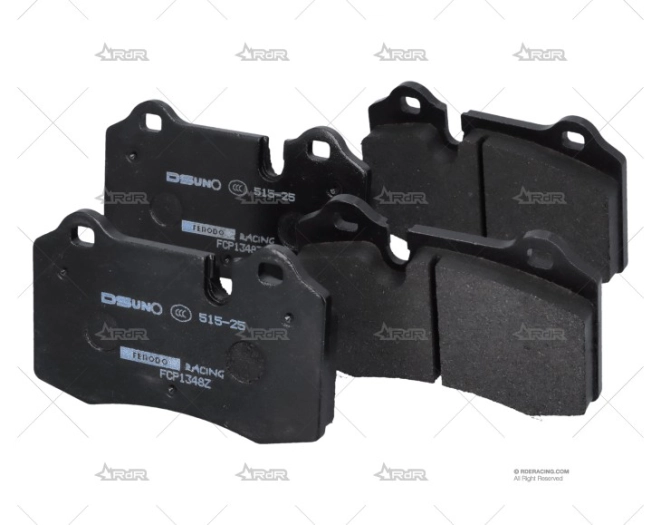 PASTILLAS DSUNO DEL./TRAS. CLIO V6 FERODO