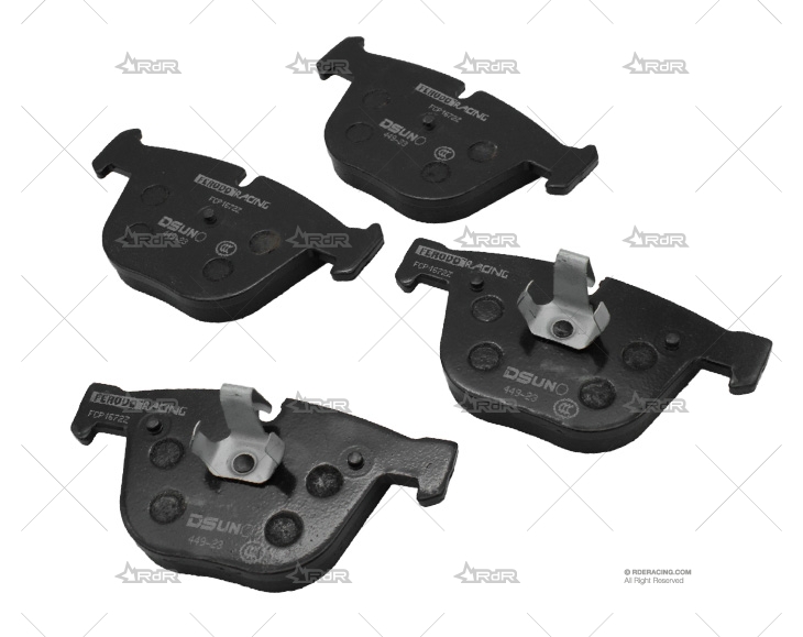 PASTILLAS DSUNO TRAS. E63/E64/E66/M3 E92 FERODO