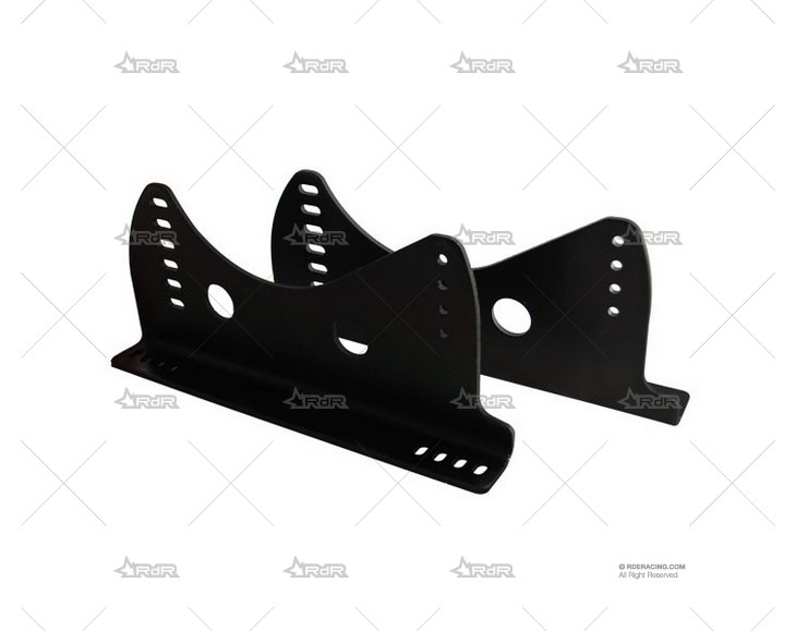 FIJACIONES LATERALES ALUMINIO NEGRO RRS