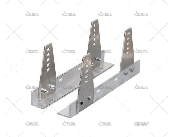 FIJACIONES LATERALS REGULABLES ALUMINIO BRAND R