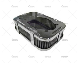 FILTRO AIRE METALICO WEBER 32/36 48mm WEBER