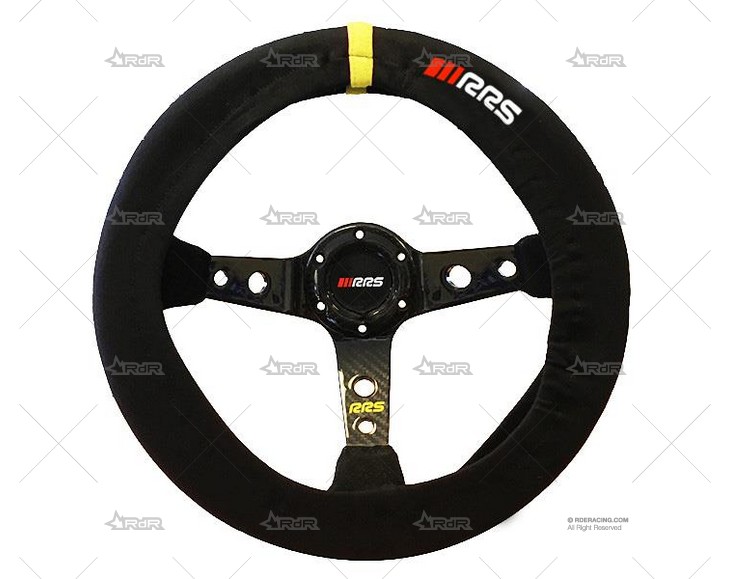 FUNDA DE VOLANTE ( NEGRO ) RRS