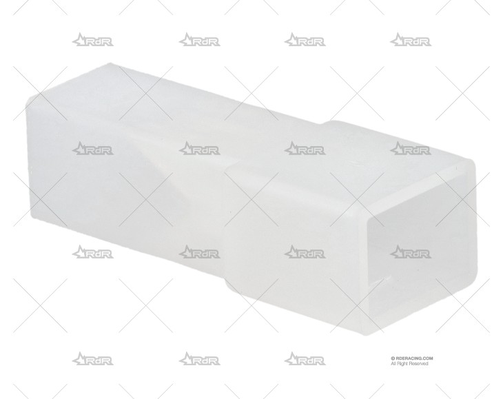 FUNDA TERMINAL FASTON HEMBRA BLANCO x1 BRAND R