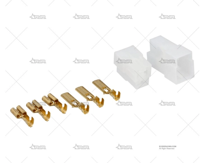 FUNDA TERMINAL FASTON HEMBRA AZUL x1 BRAND R