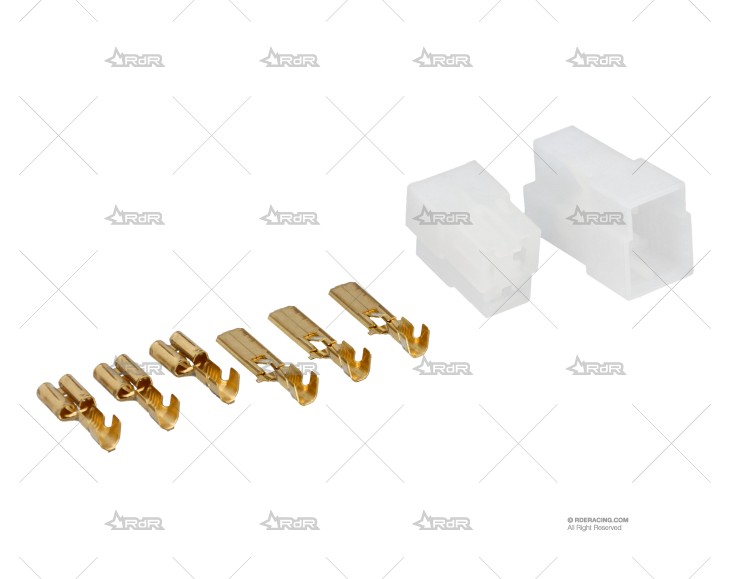 FUNDA TERMINAL FASTON HEMBRA AZUL x1 BRAND R