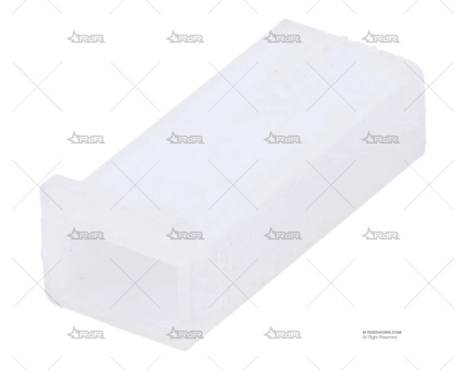 FUNDA TERMINAL FASTON MACHO BLANCO x1 BRAND R