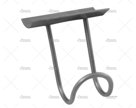 GANCHO PORTACASCO ULTRA-LIGERO INOX RRS