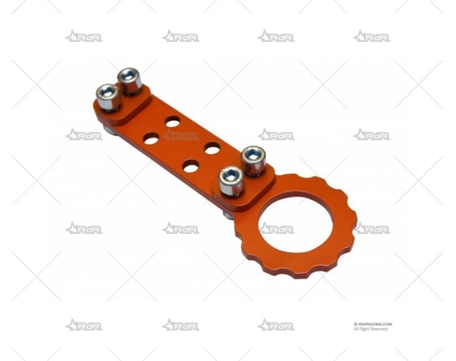 GANCHO REMOLCADO UNIVERSAL MUDRIVER ROJO MUDRIVER