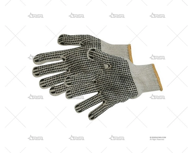 GUANTES MECANICO ECO PUNTITOS PVC RRS