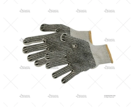 GUANTES MECANICO ECO PUNTITOS PVC RRS