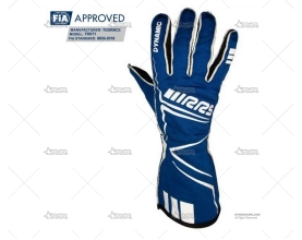 GUANTES RRS DYNAMIC 2 FIA T.11 AZUL RRS