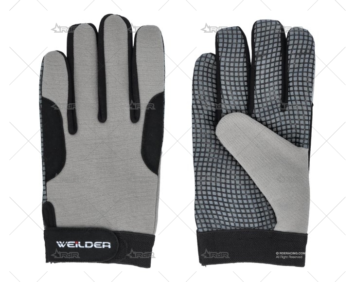 GUANTES WEILDER MECANICO T.M-11 GRIS RRS