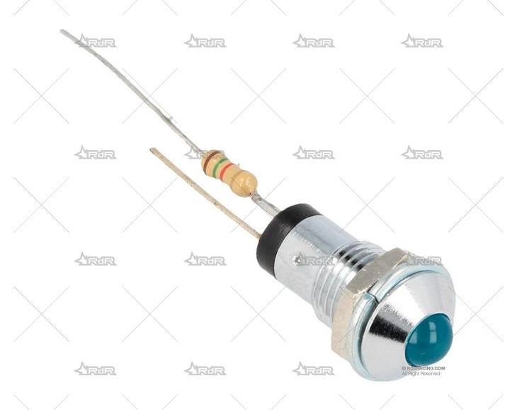 INDICADOR LED INTERMITENCIA 12v AZUL QSP