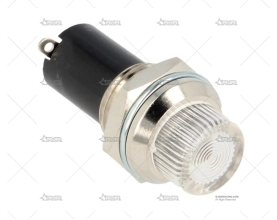 INDICADOR LED MEDIANO 12v BLANCO QSP