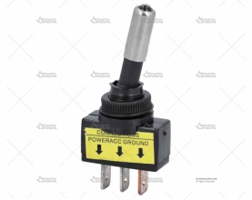 INT. ON-OFF 20A/12V/3PIN LUZ AZUL BRAND R