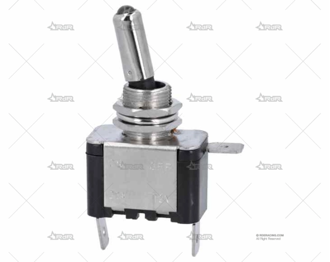 INT. ON-OFF 25A/12V/3PIN LUZ BLANCA BRAND R