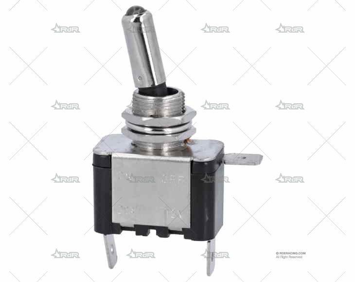 INT. ON-OFF 25A/12V/3PIN LUZ BLANCA BRAND R