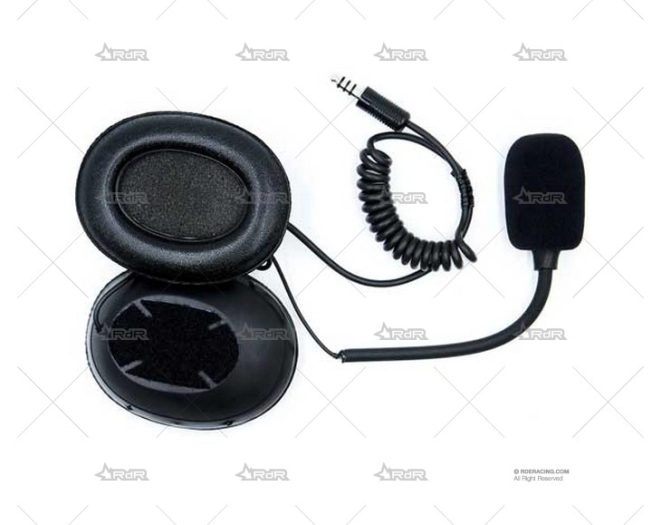 INTERFONOS CASCO JET C/COQUILLAS MACHO ZERONOISE