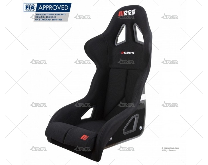 BAQUET FIA COBRA RRS