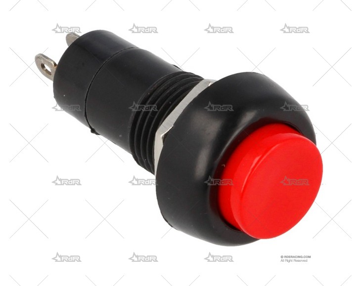 INTERRUPTOR PULSADOR ON/OFF MEDIANO ROJO QSP