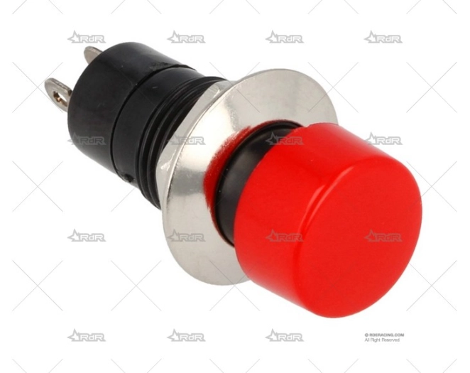 INTERRUPTOR PULSADOR ON/OFF MEDIANO ROJO QSP