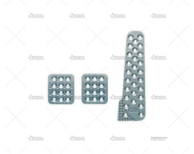 JUEGO DE 3 PEDALES OMP (BMW) GAS LARGO