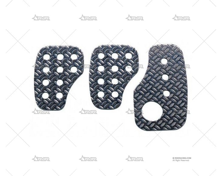 JUEGO DE 3 PEDALES OMP GRANO ARROZ OMP