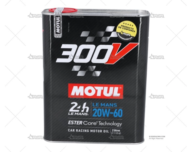 ACEITE 20W 60 MOTUL 300V 2L