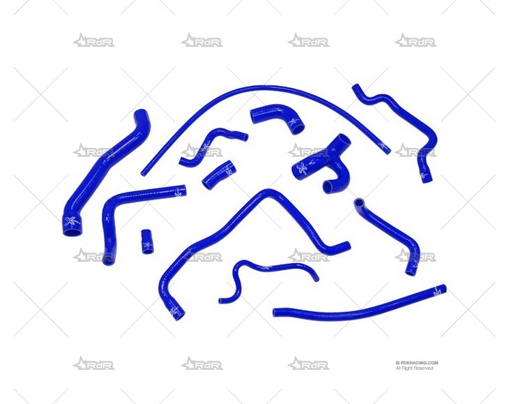 KIT MANGUITOS SILIC. KADETT 2.0 16V ROJO XTREM