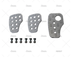 KIT 3 PEDALES ALU RRS