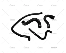 KIT MANGUITOS SILIC. ESCORT MK1/2 NEGRO XTREM
