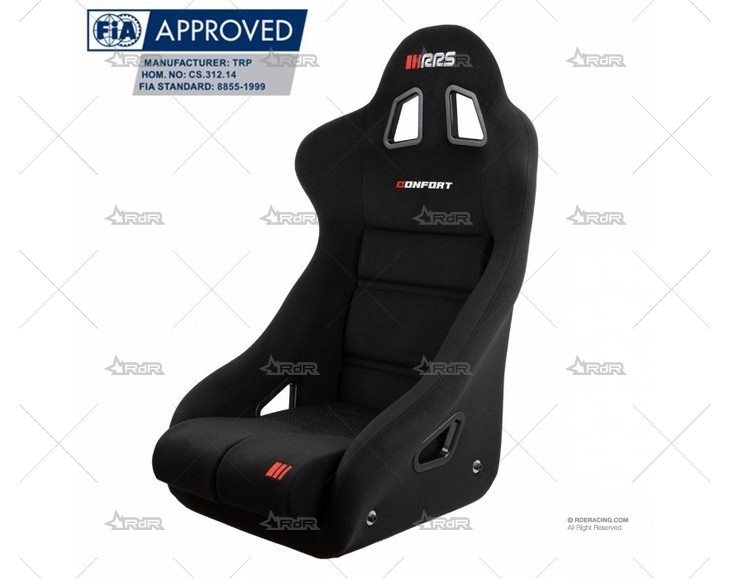 BAQUET RRS TUBULAR CONFORT FIA RRS