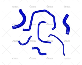 KIT MANGUITOS SILIC. FIESTA XR2 ROJO XTREM