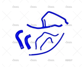 KIT MANGUITOS SILIC. BMW 320I/325I AZUL XTREM