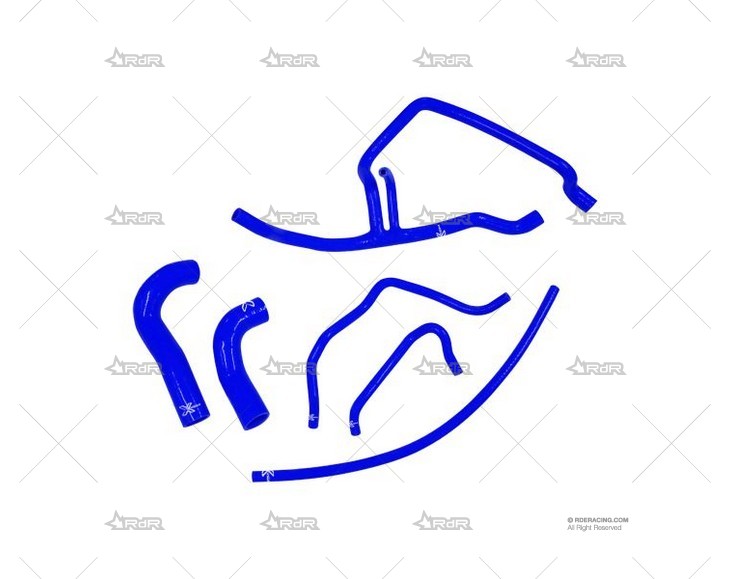 KIT MANGUITOS SILIC. BMW 320I/325I AZUL XTREM