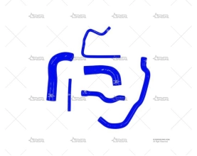 KIT MANGUITOS SILIC. BMW E36 M52 AZUL XTREM