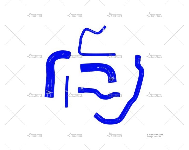 KIT MANGUITOS SILIC. BMW E36 M52 AZUL XTREM