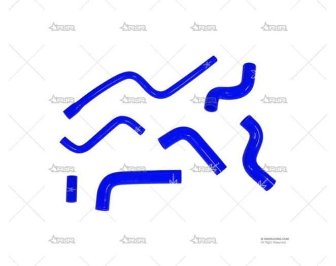 KIT MANGUITOS SILIC. BMW 2002 71 ROJO XTREM