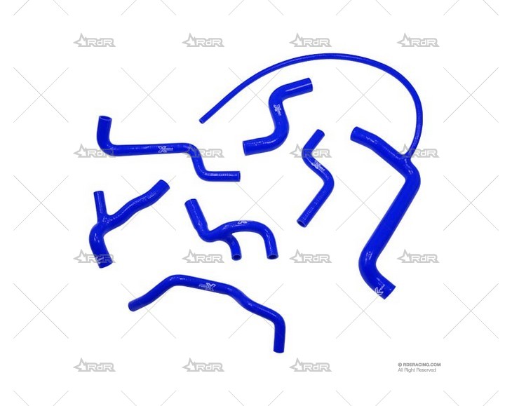 KIT MANGUITOS SILIC. GOLF 3 GTI 16V AZUL XTREM