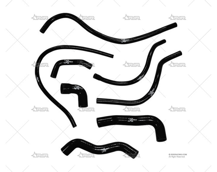 KIT MANGUITOS SILIC. F-UNO T. PH1 NEGRO XTREM