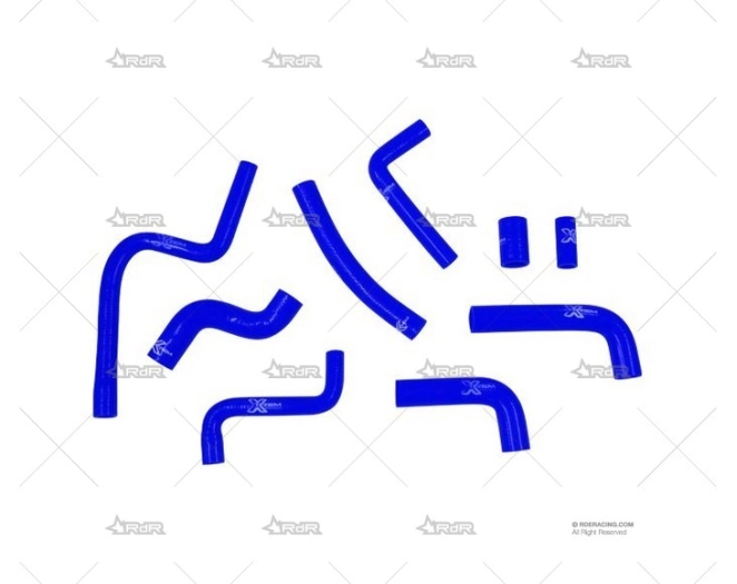 KIT MANGUITOS SILIC. BMW 2002 AZUL XTREM